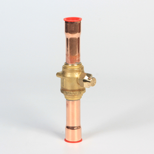 وحدات تبريد خدمة دائمة نحاس صمام الكرة