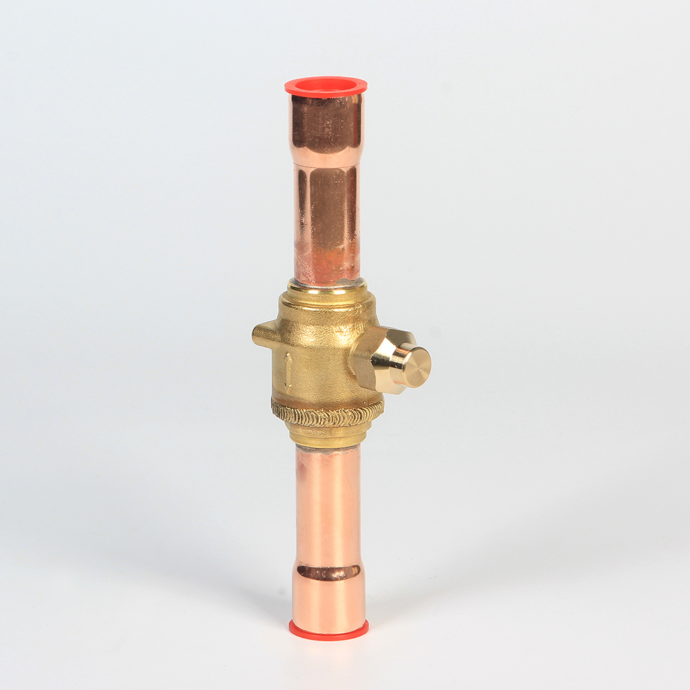 وحدات تبريد خدمة دائمة نحاس صمام الكرة