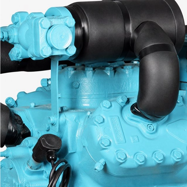 ضاغط تبريد ذو درجة حرارة منخفضة 30 حصان على مرحلتين YBF6F-30.2DS