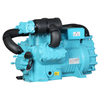 ضاغط التبريد الترددي 12HP / 30HP ثنائي المرحلة من سلسلة T لأنظمة تبريد العمليات الكيميائية والطبية والصناعية
