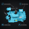 ضاغط تبريد ذو درجة حرارة منخفضة 30 حصان على مرحلتين YBF6F-30.2DS